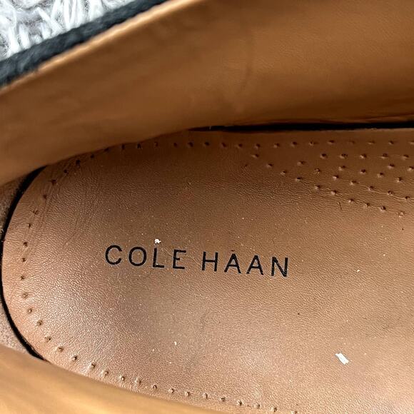 Cole Haan Ogden Stitch Chukka Leather Lace Up Ankle Boot Mens 12 Black C24524 - Picture 11 of 12